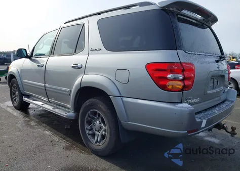 2003 Toyota Sequoia Limited V8 z USA, uszkodzony, nr VIN 5TDBT48A13S156277